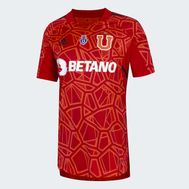 Camiseta Local de Arquero Club Universidad de Chile 22/23 Rojo Hombre Fútbol