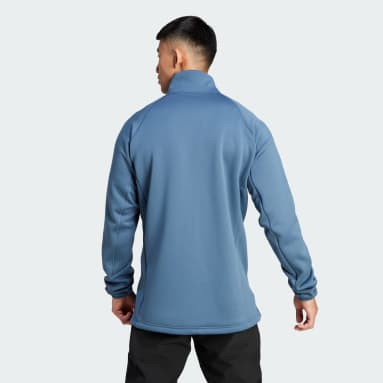 CASACA DE CIERRE FRONTAL TERREX XPERIOR FELPA MEDIA Azul Hombre TERREX