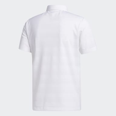 Men Golf White adidas Golf Polo Shirt