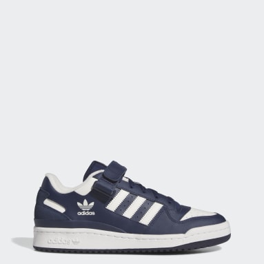ผู้ชาย Originals สีน้ำเงิน รองเท้า Forum Low