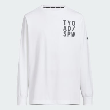 キッズ ブランド ラブ ルーズフィット シングルジャージー 長袖 Tシャツ