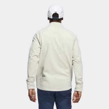 남성 Golf Beige 스테이트먼트 풀집 재킷
