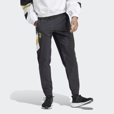Men Football Black Juventus Icon Woven Pants