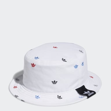 Bob Allover Print Trefoil blanc Originals