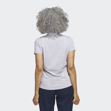 Playera Polo de Golf Jacquard Blanco Mujer Golf