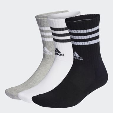 Sportswear Siva Ponožky 3-Stripes Cushioned Crew (3 páry)