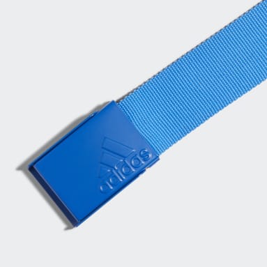 Men's Golf Blue Golf Reversible Web Belt