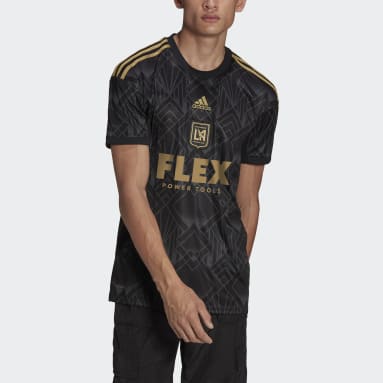 adidas 2021-22 LAFC Away Long-Sleeve Jersey - Beige-Black :  Clothing, Shoes & Jewelry