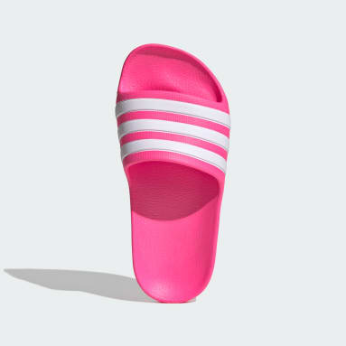 Children 4-8 Years Sportswear Pink Adilette Aqua Slides