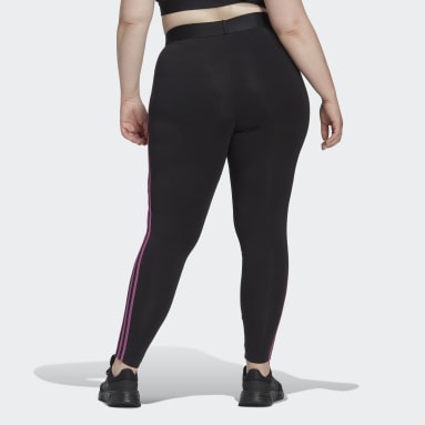 Legging Essentials 3-Stripes (Grandes tailles) noir Femmes Sportswear
