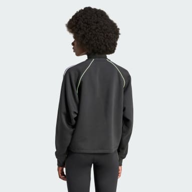 Women Originals Black 1/2 Zip Sweatshirt
