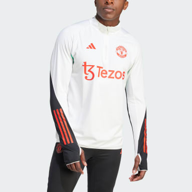 Sudadera Manchester United Tiro 23 Pro Blanco Hombre Fútbol