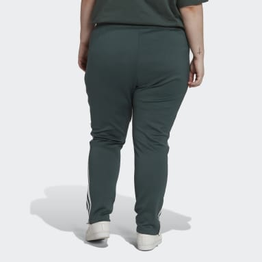 Women Originals Green Primeblue SST Track Pants (Plus Size)
