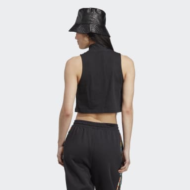 Playera sin mangas Estampada Negro Mujer Sportswear