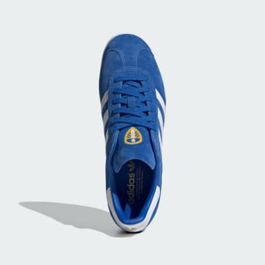 Adidas gazelle deals bleu marine