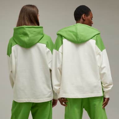 Y-3 Green Y-3 Graphic French Terry Hoodie