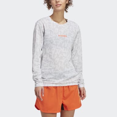 T-shirt à manches longues Terrex Trail Running blanc Femmes TERREX