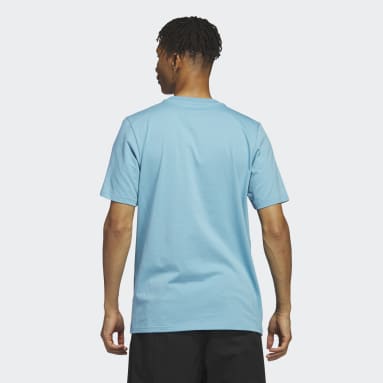 T-shirt à manches courtes 4.0 Strike Through Bleu Hommes Originals