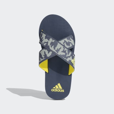 Men Swim Blue DISTINCTO FLIP FLOPS