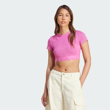 Ribbed Short Sleeve Top