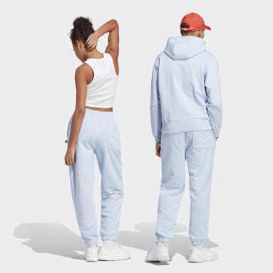 Pantalon en molleton épais Lounge Bleu Sportswear