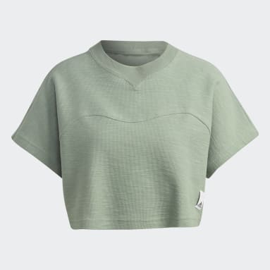 เสื้อครอปผ้าเทอร์รีย์ลูป Lounge