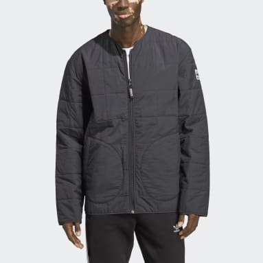 Men Originals Black adidas Adventure FC Quilted Liner Jacket