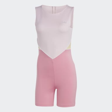Adidas bodysuit pink store