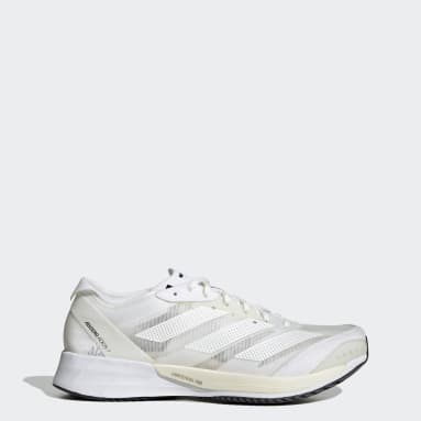 Tenis Adizero Adios 7 Blanco Mujer Running