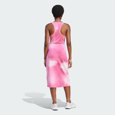 Women Lifestyle Pink Colour Fade Bodycon Dress