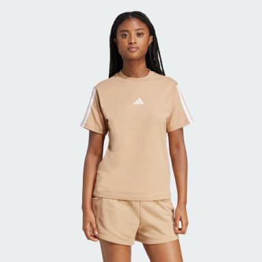 Essentials 3-Stripes Cotton T-skjorte