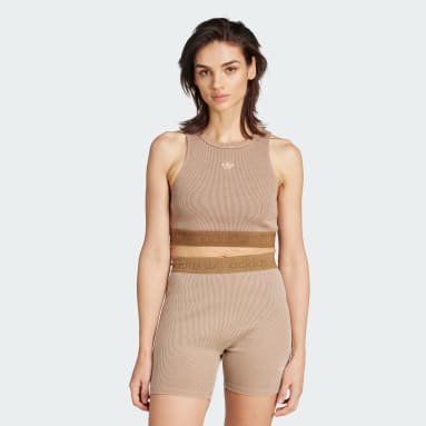 Essentials Rib Bra Top Washed