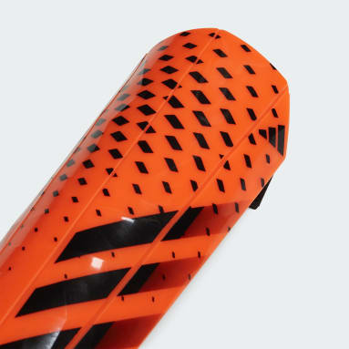 Youth Soccer Orange Predator Match Shin Guards