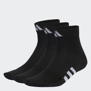 Training Black Performance Light Mid-Cut Socks 3 Pairs