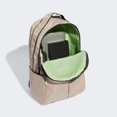 Mochila de Ioga Bege Mulher Ginásio E Treino