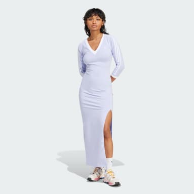 Vestido Maxi Adicolor Classics 3 Rayas