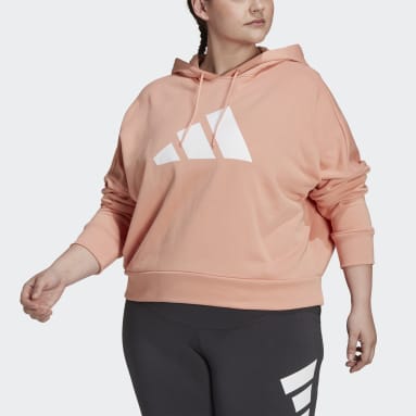 Women Sportswear Pink Future Icons Hoodie (Plus Size)