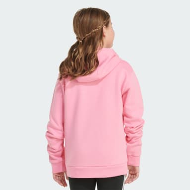 Adidas core pink hoodie top
