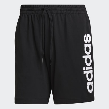 Men Sportswear Black AEROREADY Essentials Linear Logo Shorts