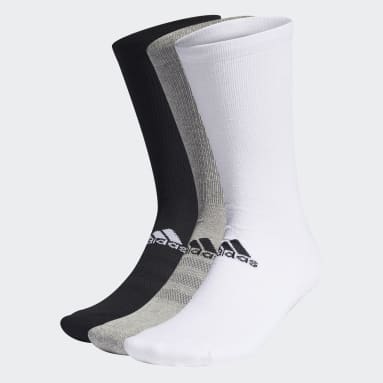 Men Golf Grey 3 PK CREW Golf Socks
