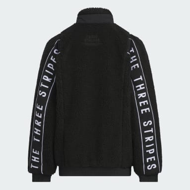 キッズ ワーディングパック ルーズフィット ボア フルジップジャケット