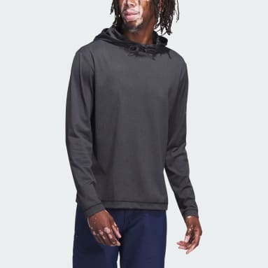 Hoodie and pants in black men's sportswear on transparent
