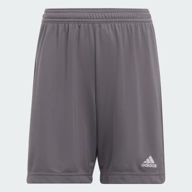 Kids Football Grey Entrada 22 Shorts