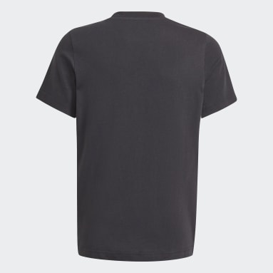 T-shirt Graphic Noir Garçons Sportswear