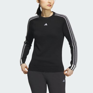 Women Golf Black 3S 긴팔 풀오버 스웨터