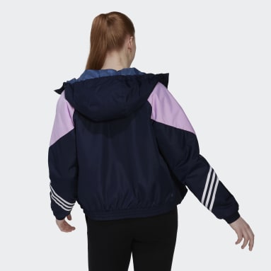 Back to Sport Hooded Jakke Blå