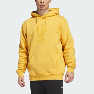 adidas originals yellow jumper