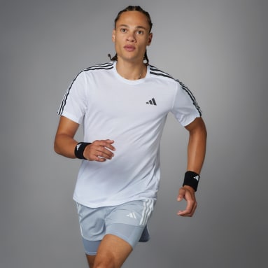 T-Shirt Running / Trail Homme Adidas TI 3Bar Tee