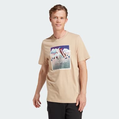 T-shirt graphique Landscape Badge