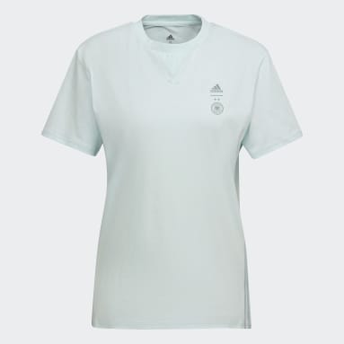 T-shirt Travel Germany Verde Donna Calcio